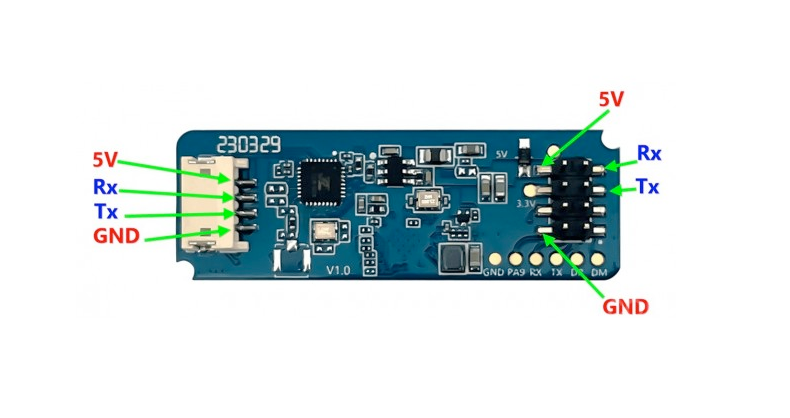 Распиновка LD2450