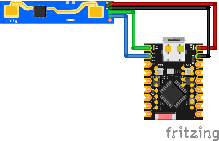Подключение LD2410 к ESP32
